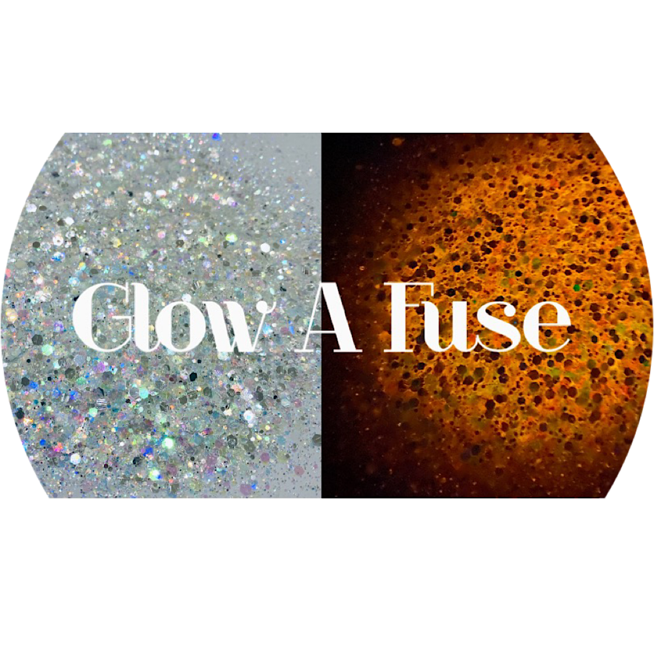 Polyester Glitter - Glow A Fuse - Glow in the Dark by Glitter Heart Co.™
